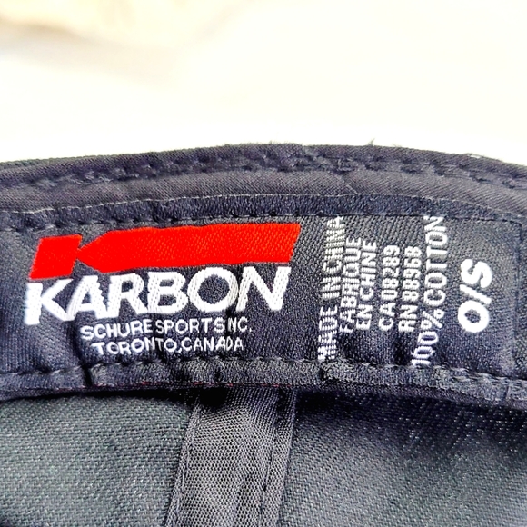 Karbon Moosehead Lager Black, Gray, White & Green Snapback Baseball Hat/Cap - Picture 8 of 10